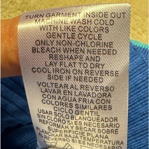 Joseph A Stripped Sweater with Collar L - Picture 6 of 8